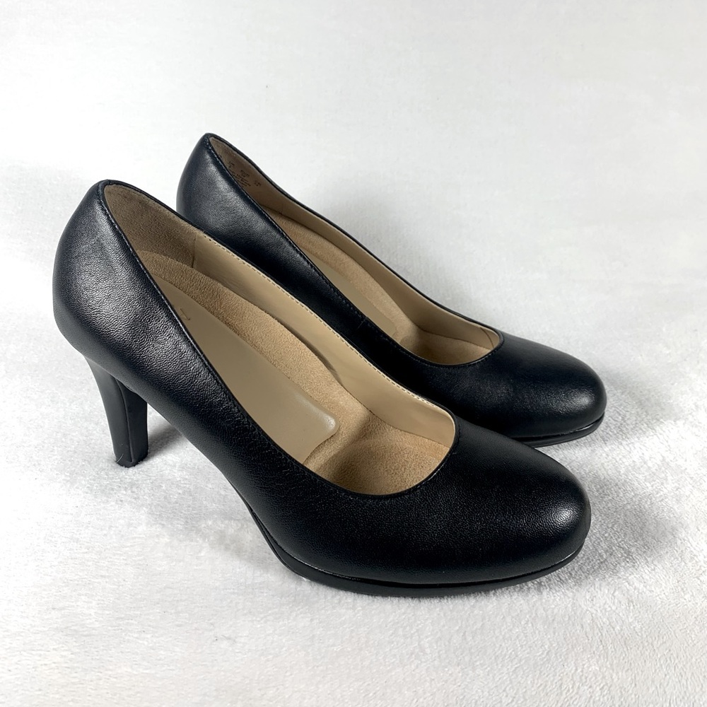 Naturalizer Size 7.5W Women's Michelle Pump in Black